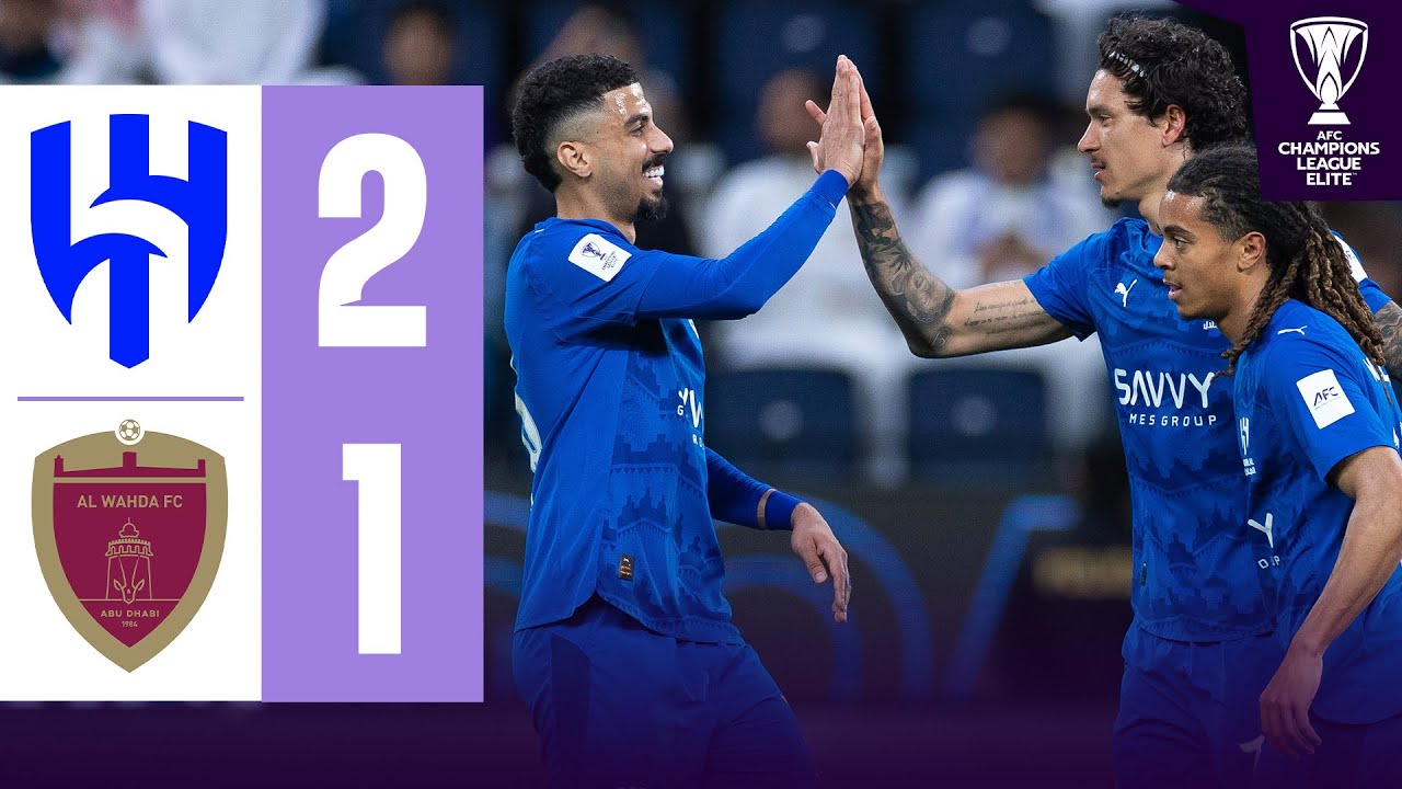 NÚÑEZ DOUBLE crowns Al Hilal in the West! | Al Hilal 🇸🇦 vs Al Wahda 🇦🇪 | Highlights ACL Elite™