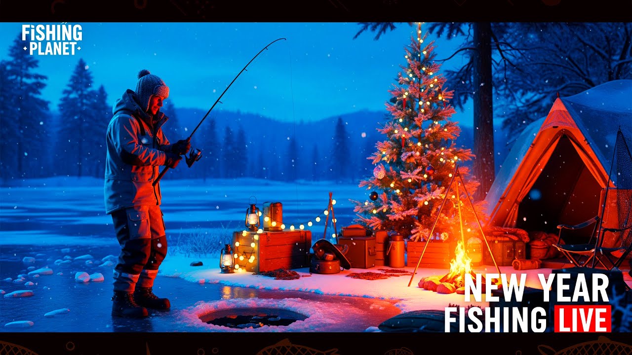 💙💛 Fishing Planet. Новорічний Стрім 💛💙