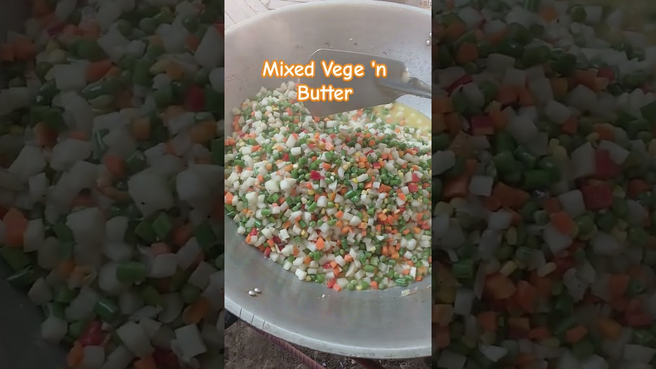 Mixed Vege 'n Butter #food #shorts #cooking #vegetables