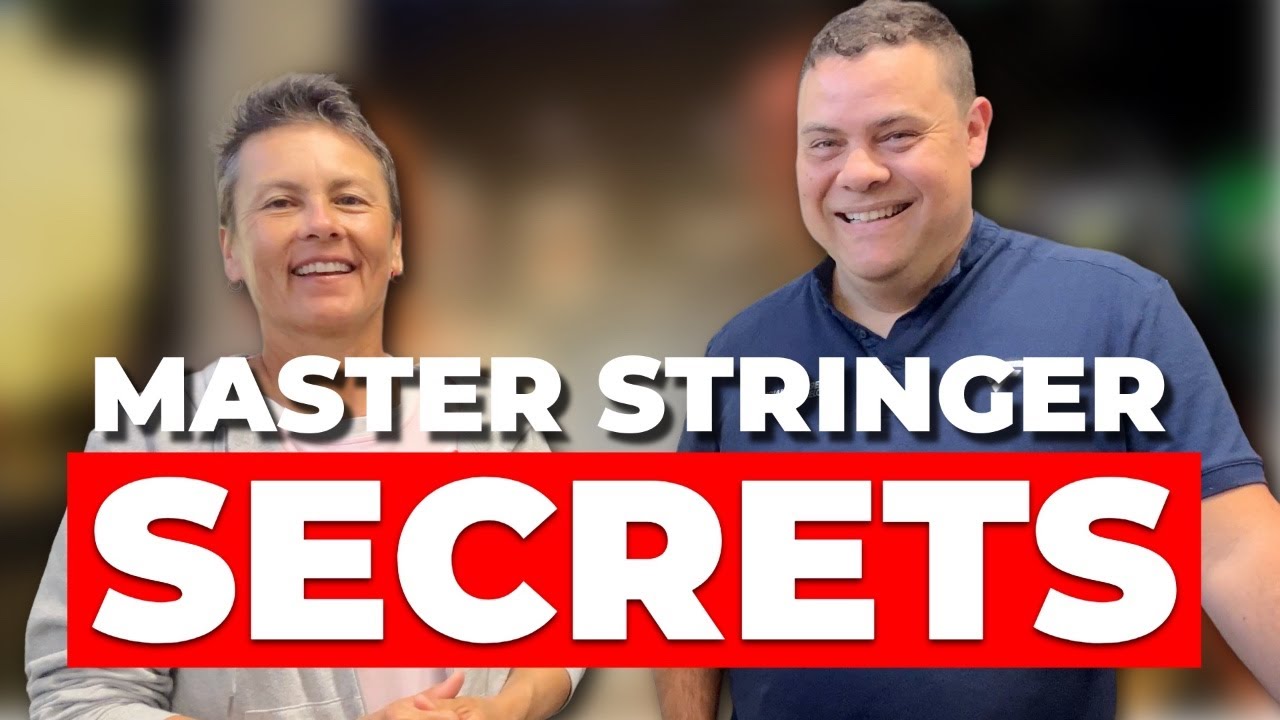 Stop Arm Pain: The Right Tennis Strings, Tension & Setup (Master Stringer Marcelo Ferreira)