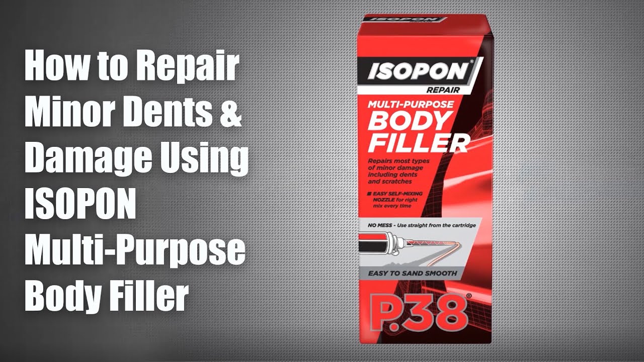 How to use Isopon Multi Purpose Body Filler
