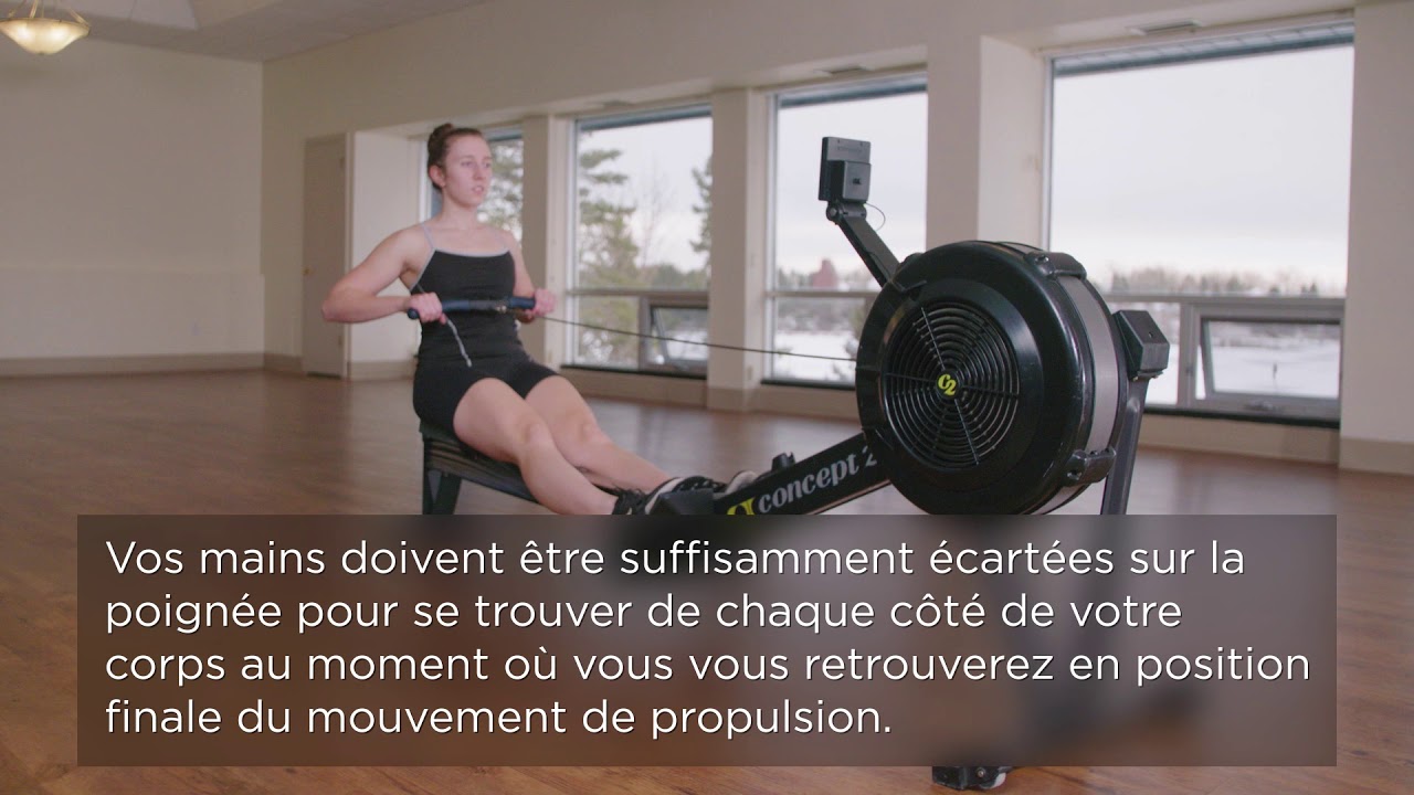 Aviron en salle | Comment ramer