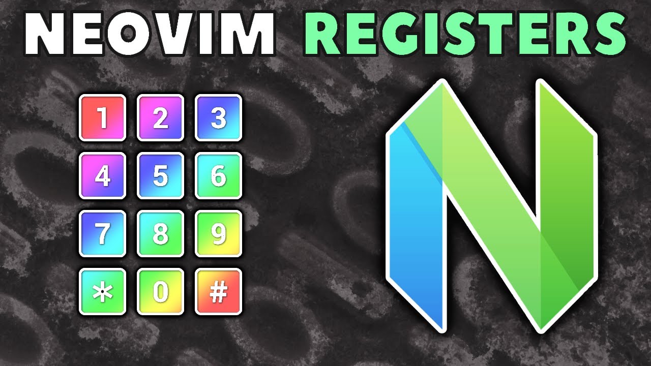 Регистры Neovim