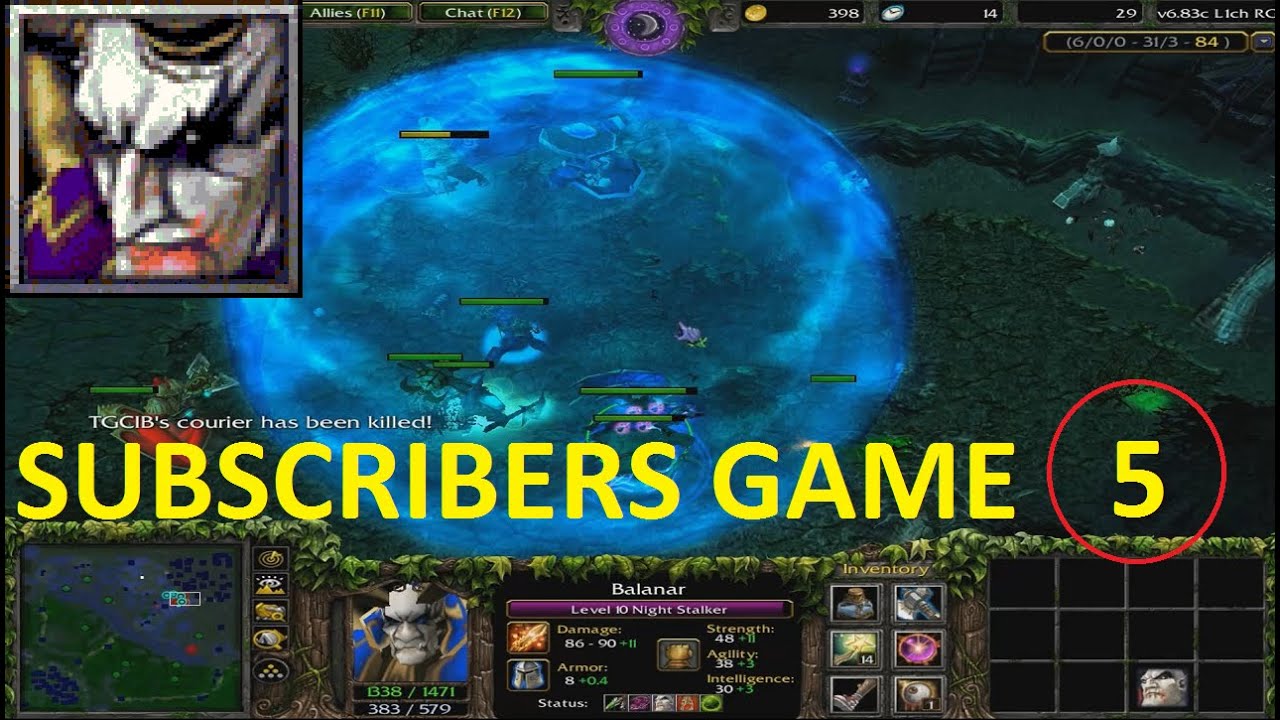 DotA - Balanar Game with SUBSCRIBERS #5