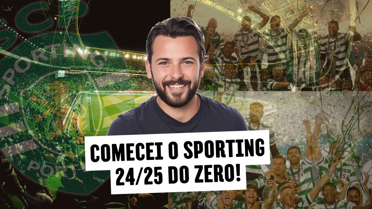 O SPORTING 23/24 A COMEÇAR DO ZERO!