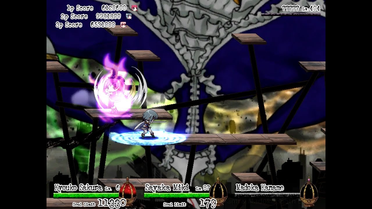 Grief Syndrome Multiplayer - Sayaka & Mami & Madoka 365th Lap