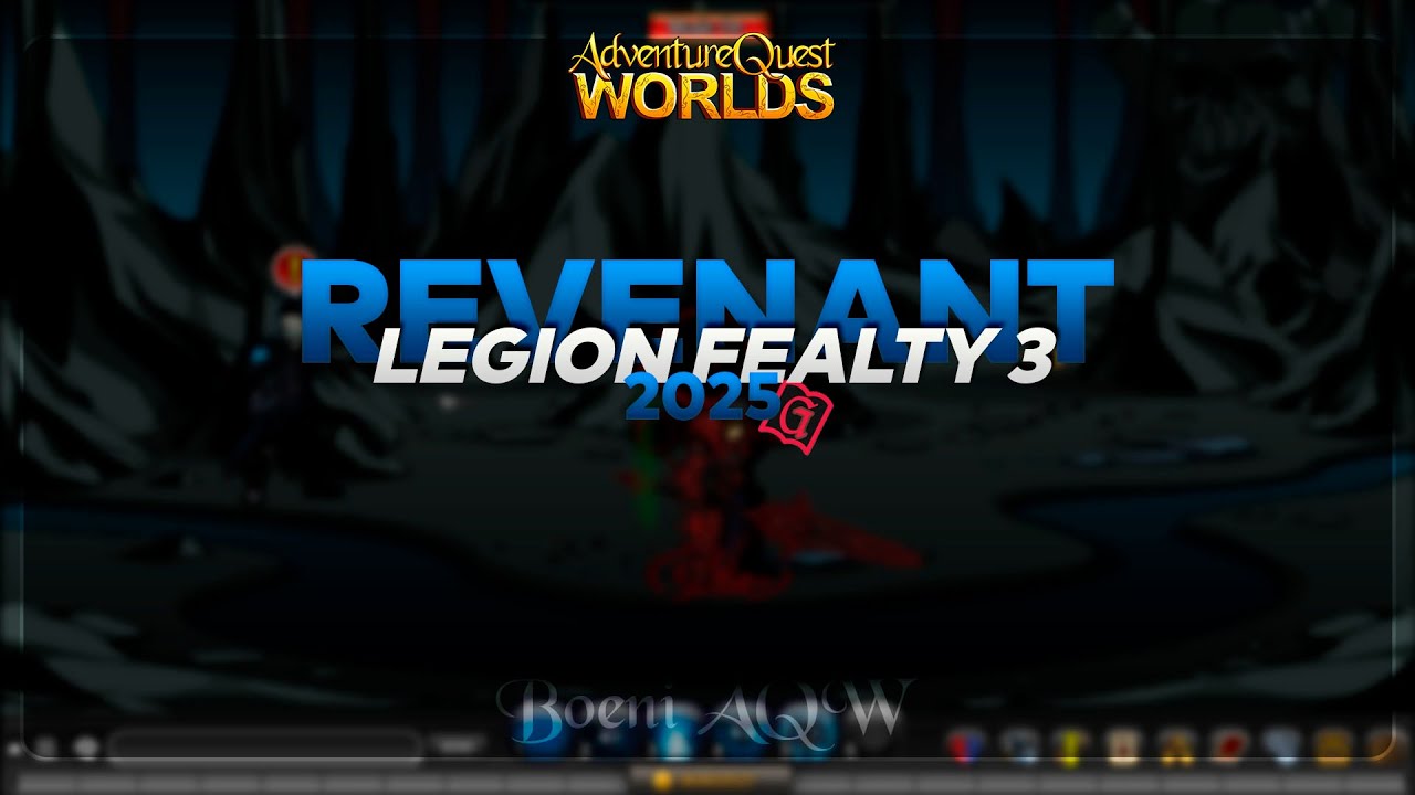 AQW - REVENANT LEGION FEALTY 3 | BOENI - [Grimlite Rev] 2025