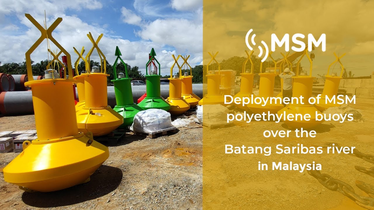 Deployment of MSM polyethylene buoys in Malaysia