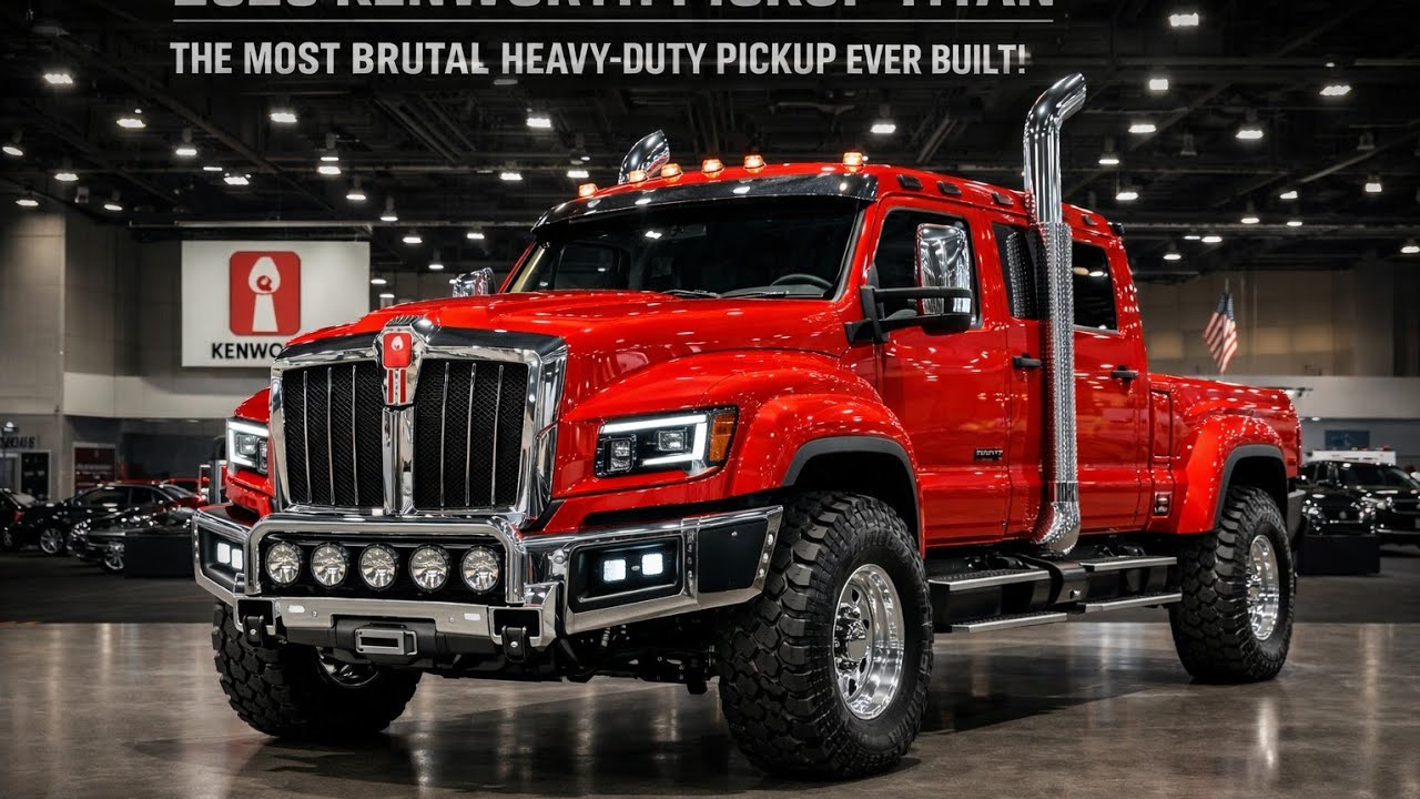 2026 Kenworth Pickup Titan - The Most Brutal Heavy-Duty Pickup Ever Built!