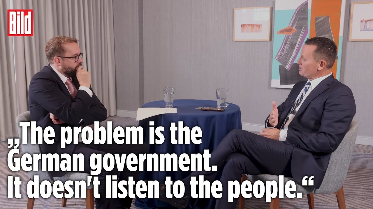 Former US Ambassador Richard Grenell Discusses Trump, the US Election, Germany | RONZHEIMER [ENG]