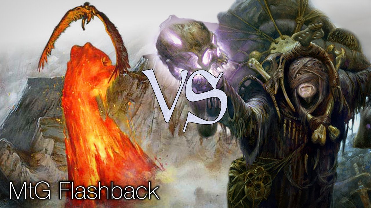MtG Modern Flashback Episode 32 - Seismic Swans VS Waste Not Storm