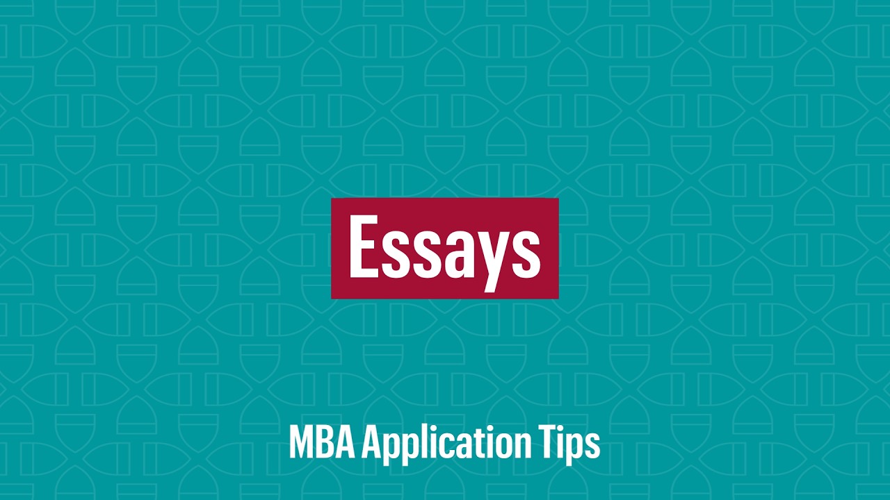 Советы по подаче заявок на программу MBA: написание эссе.