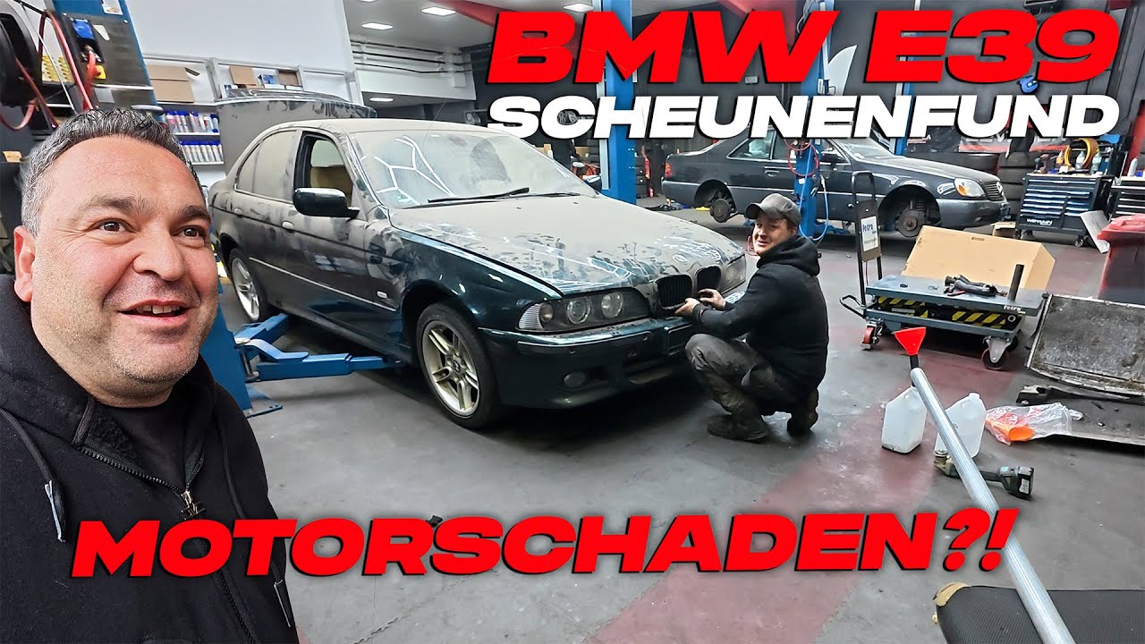 BMW E39 - Scheunenfund mit Motorschaden? - Nach 3 Jahren endlich aus der Ecke gezogen!