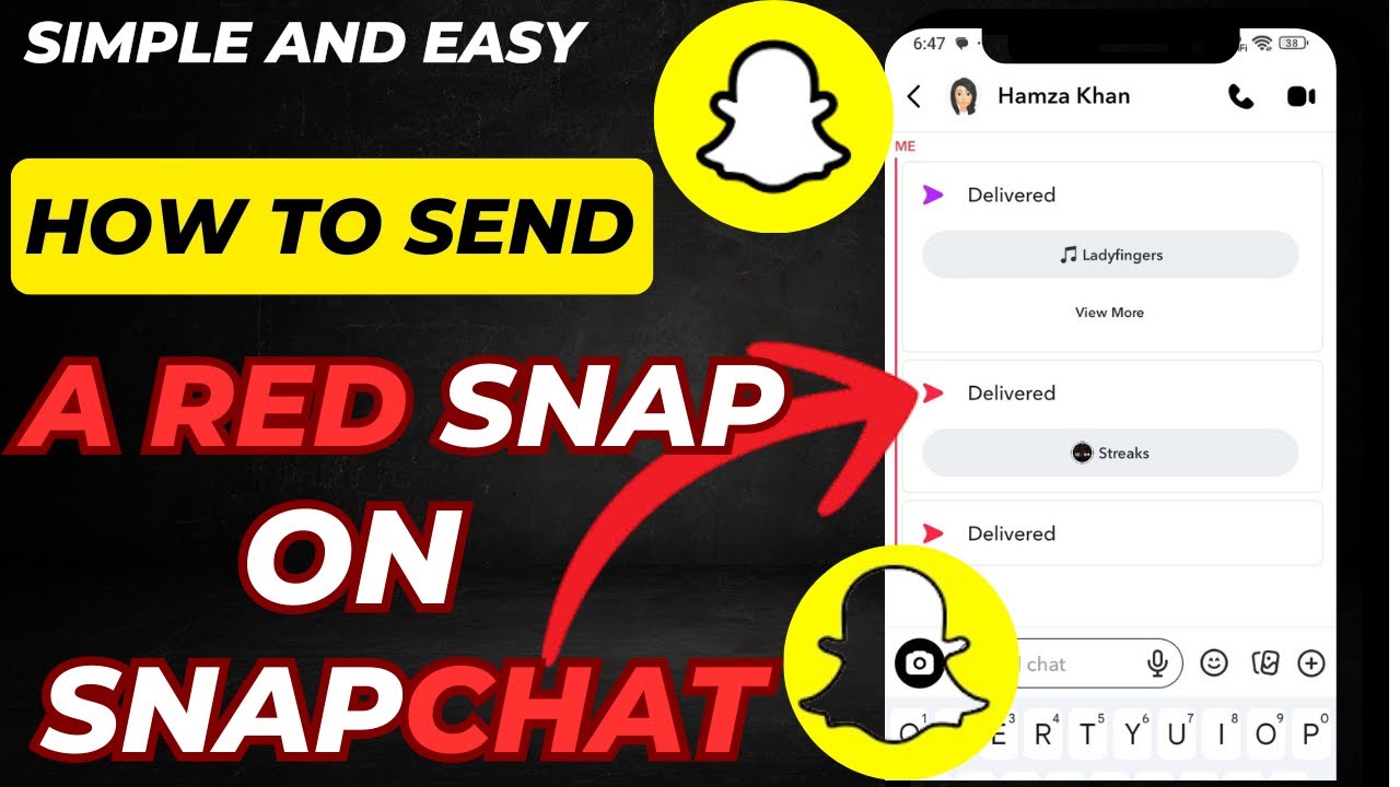How to Send a Red Snap on Snapchat | Simple and Easy Method 2026