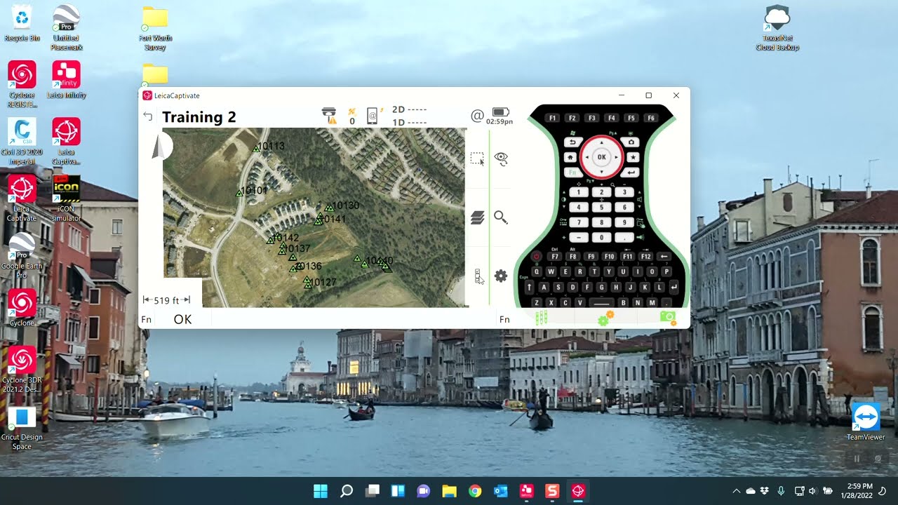 Export and Import Data into Leica Infinity and Captivate