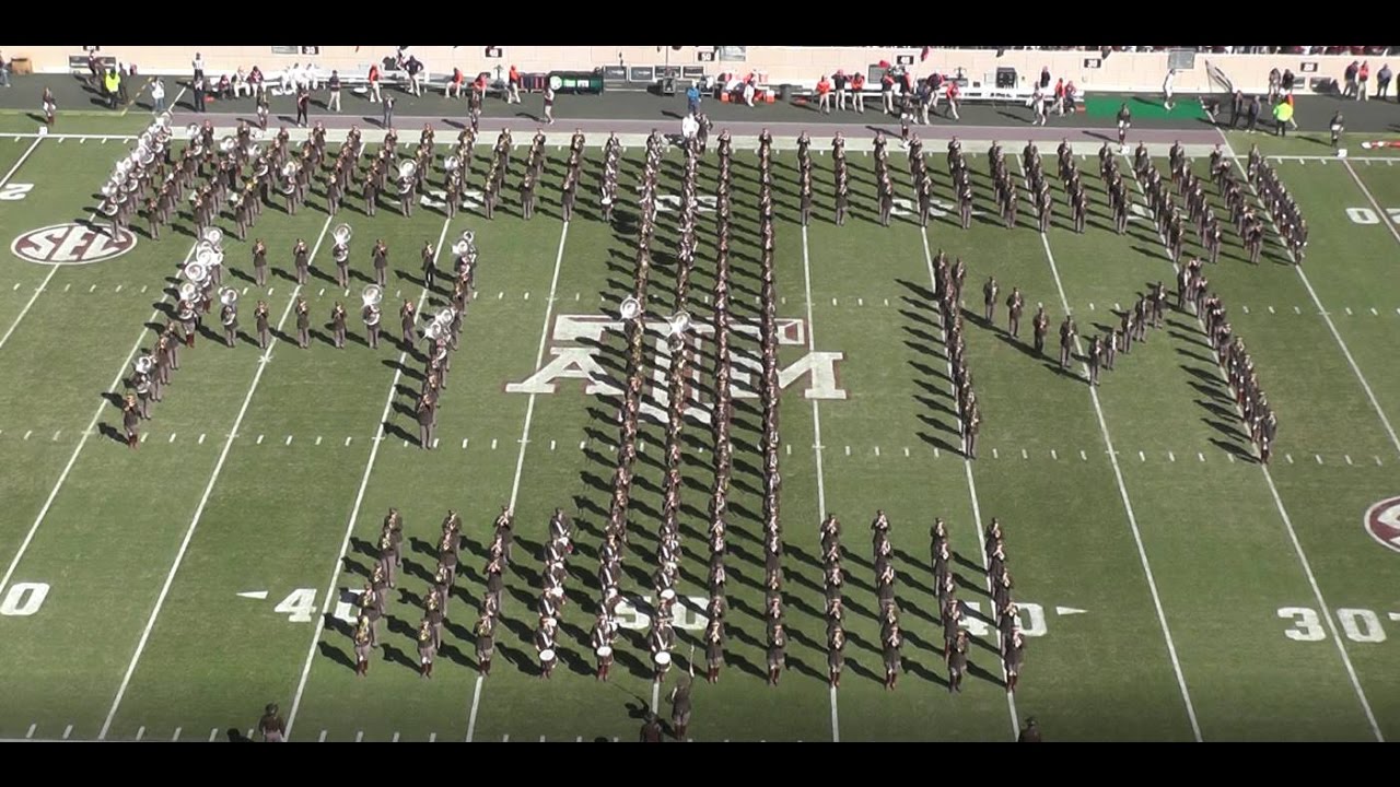 Fightin' Texas Aggie Band Halftime Performance - UTSA Game at Kyle Field - Nov 19, 2016