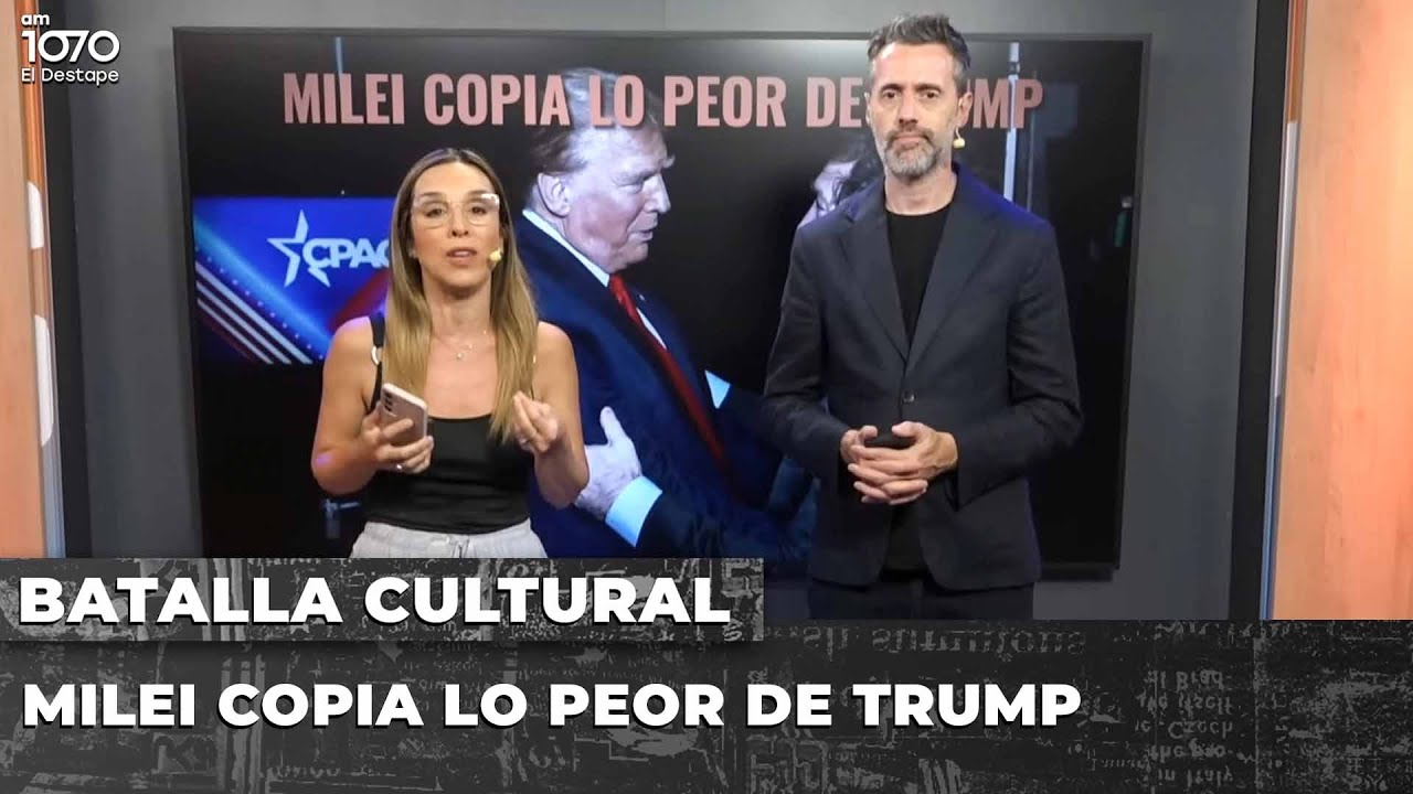 💥 MILEI COPIA LO PEOR DE TRUMP | BATALLA CULTURAL con Gabriel Sued y Noelia Barral Grigera EN VIVO