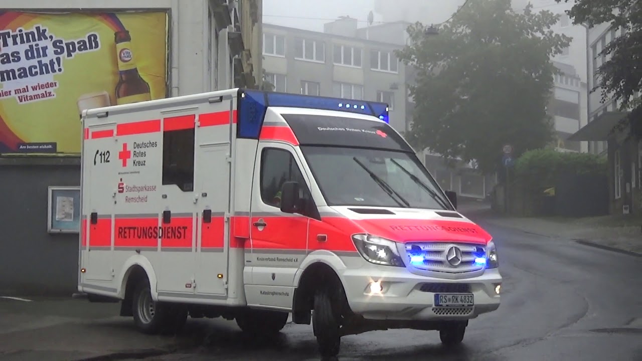 [Selten] Der 34 RTW 02 des DRKs aus Remscheid