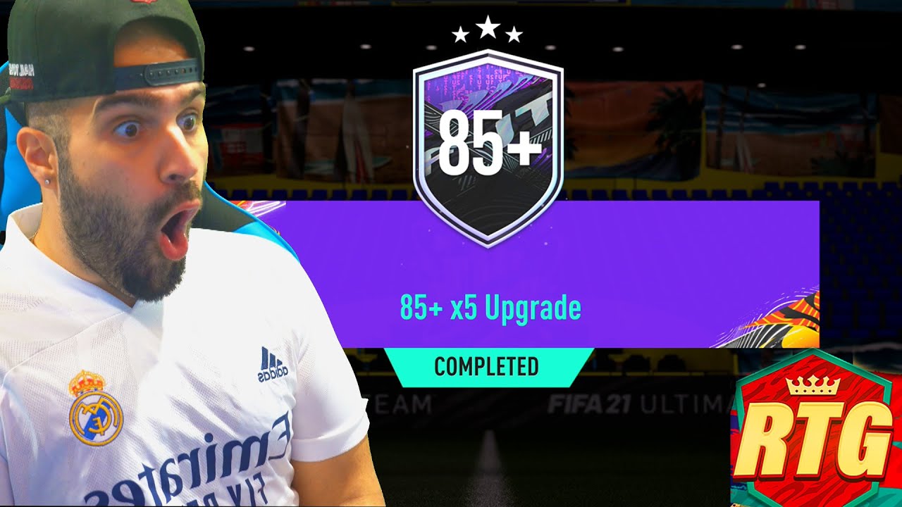 MY RTG 85x 5 UPGRADE PACK AND 20x 81+ PLAYER PICK PACKS! FIFA 21 RTG