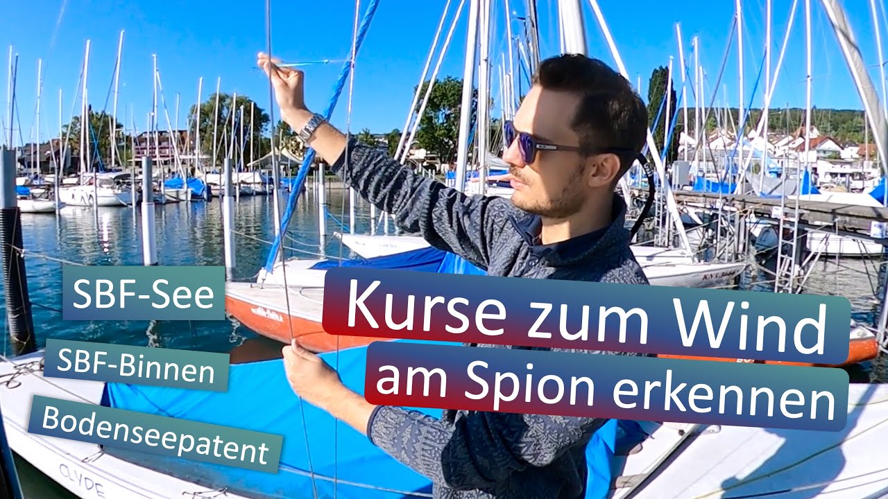 ⛵️🎓 Was verrät uns ein Spion an Bord? 🕵️ Kurse zum Wind 🧭🌬️