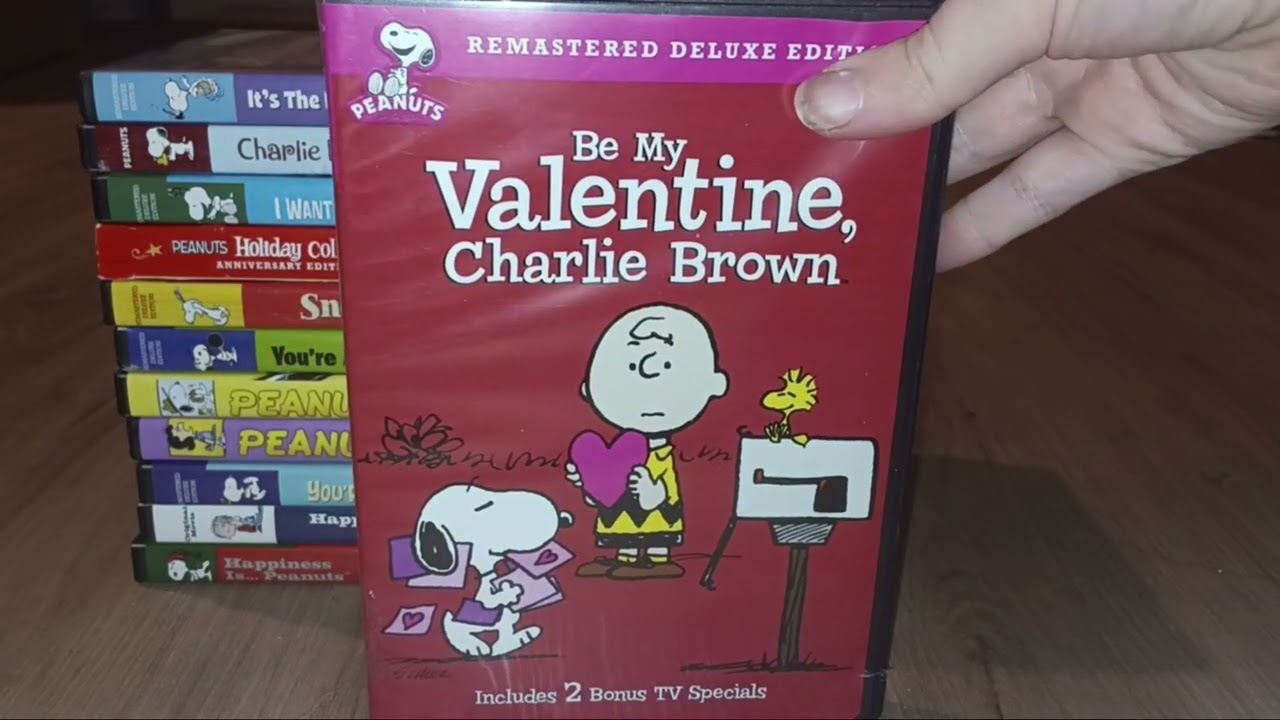 My The Peanuts VHS Tape And DVD Collection
