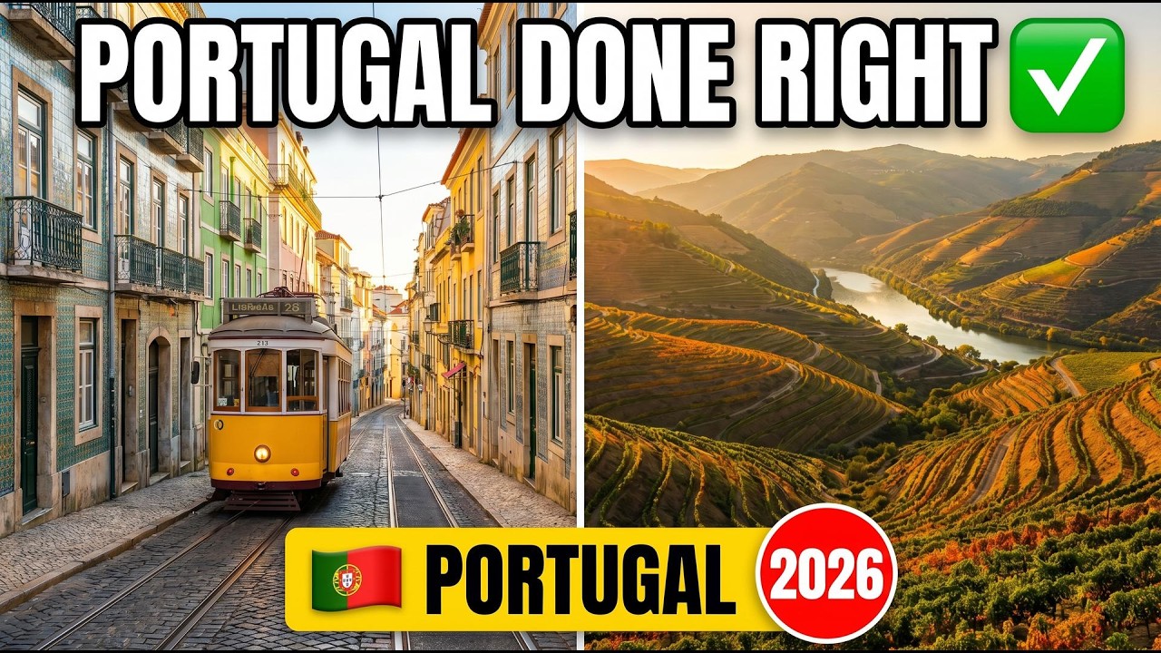 Portugal 2026 | Charming Towns, Stunning Beaches & Must-Visit Landmarks
