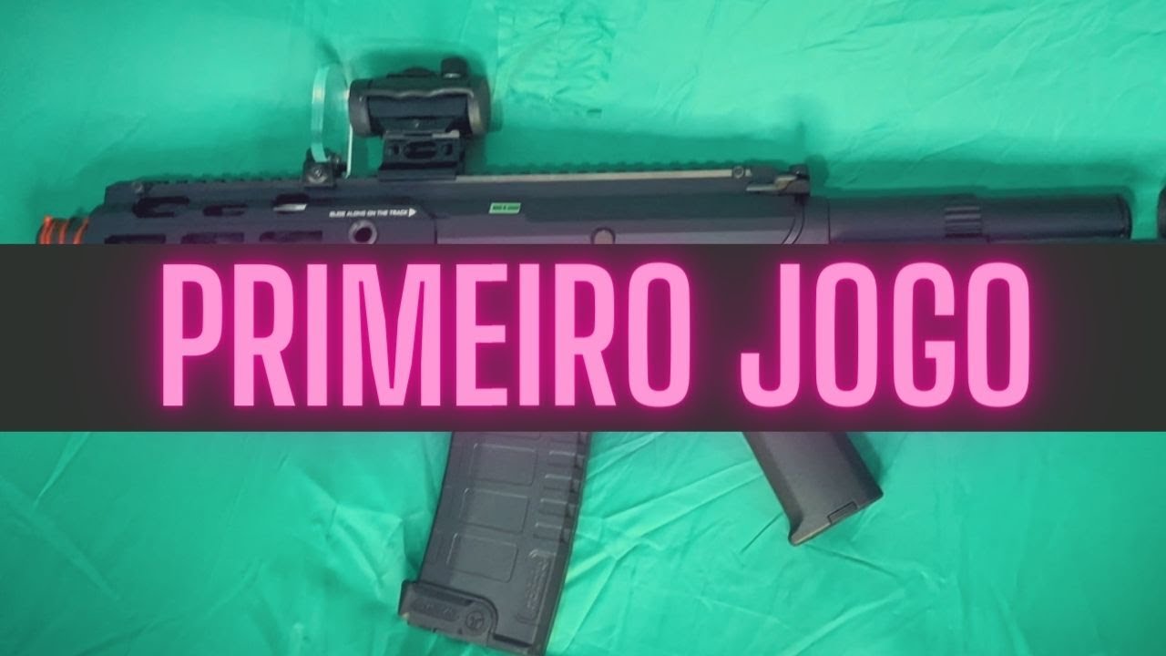 PRIMEIRO JOGO DA ARES MUTANT 002 (AIRSOFT GAMEPLAY)