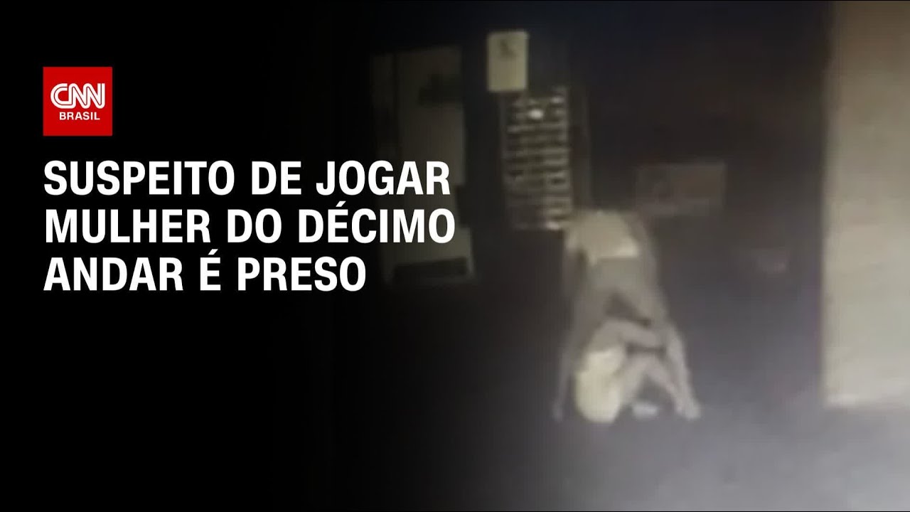Pol&iacute;cia prende marido suspeito de jogar a esposa do d&eacute;cimo andar em SP | LIVE CNN