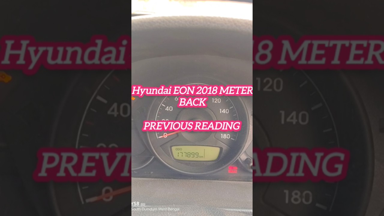 Hyundai EON Meter Back By Black UPA Hyundai Car Meter Back✅🚗🧑&zwj;💻🌻#hyundai