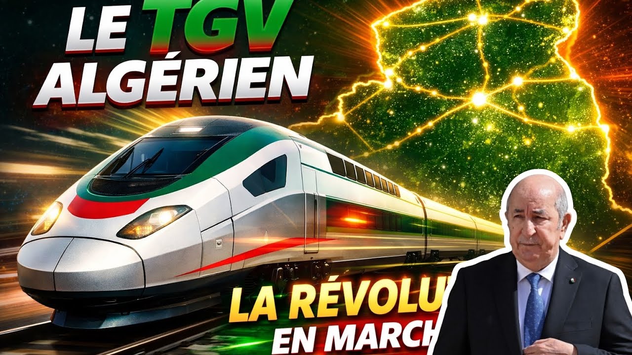 Le TGV Algérien – Le Plus Grand Projet Ferroviaire du Maghreb