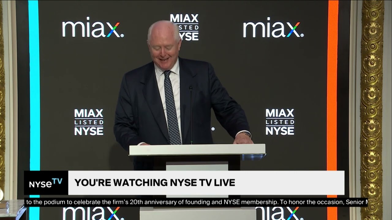 Miami International CEO Speaks at NYSE Before Stock Makes Trade Debut