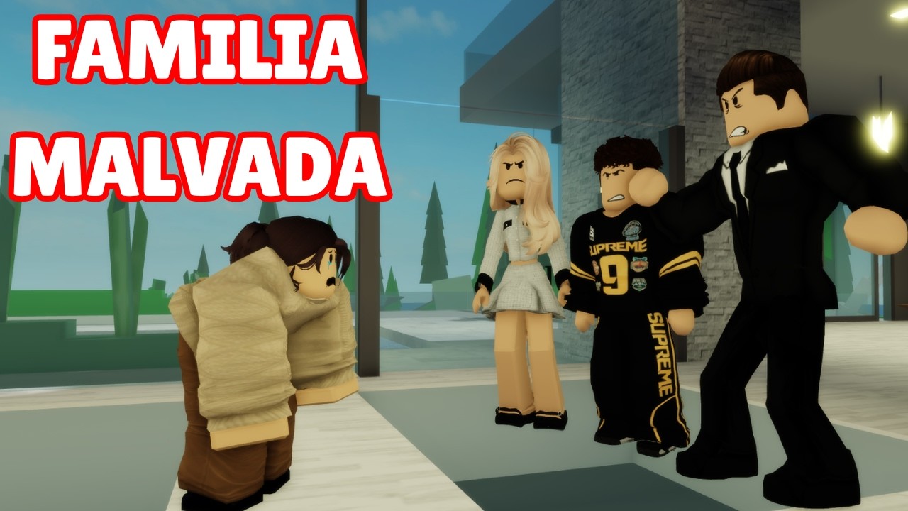 La niña Jorobada | Historia de Roblox Brookhaven