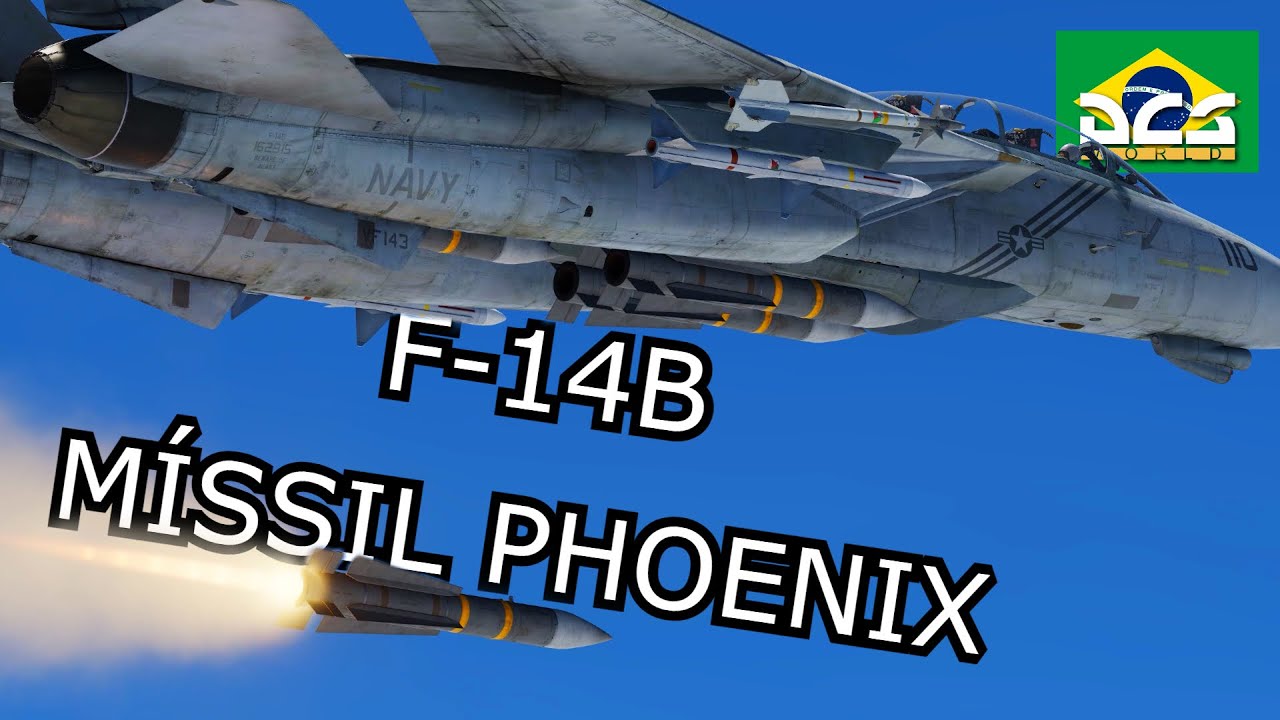 DCS Tutorial - Como usar míssil PHOENIX no F-14B