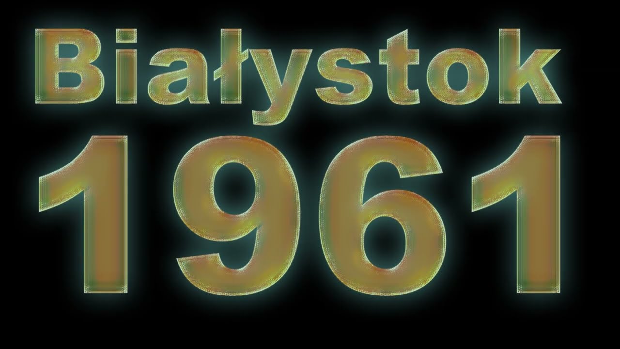 Białystok 1961. Unikalna panorama stworzona z kilkunastu fotografii