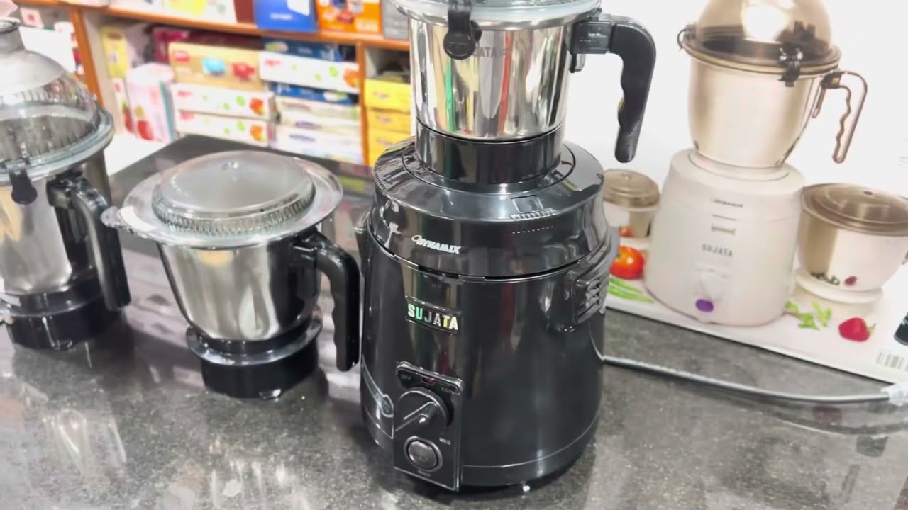 Sujata dynamix black mixer grinder