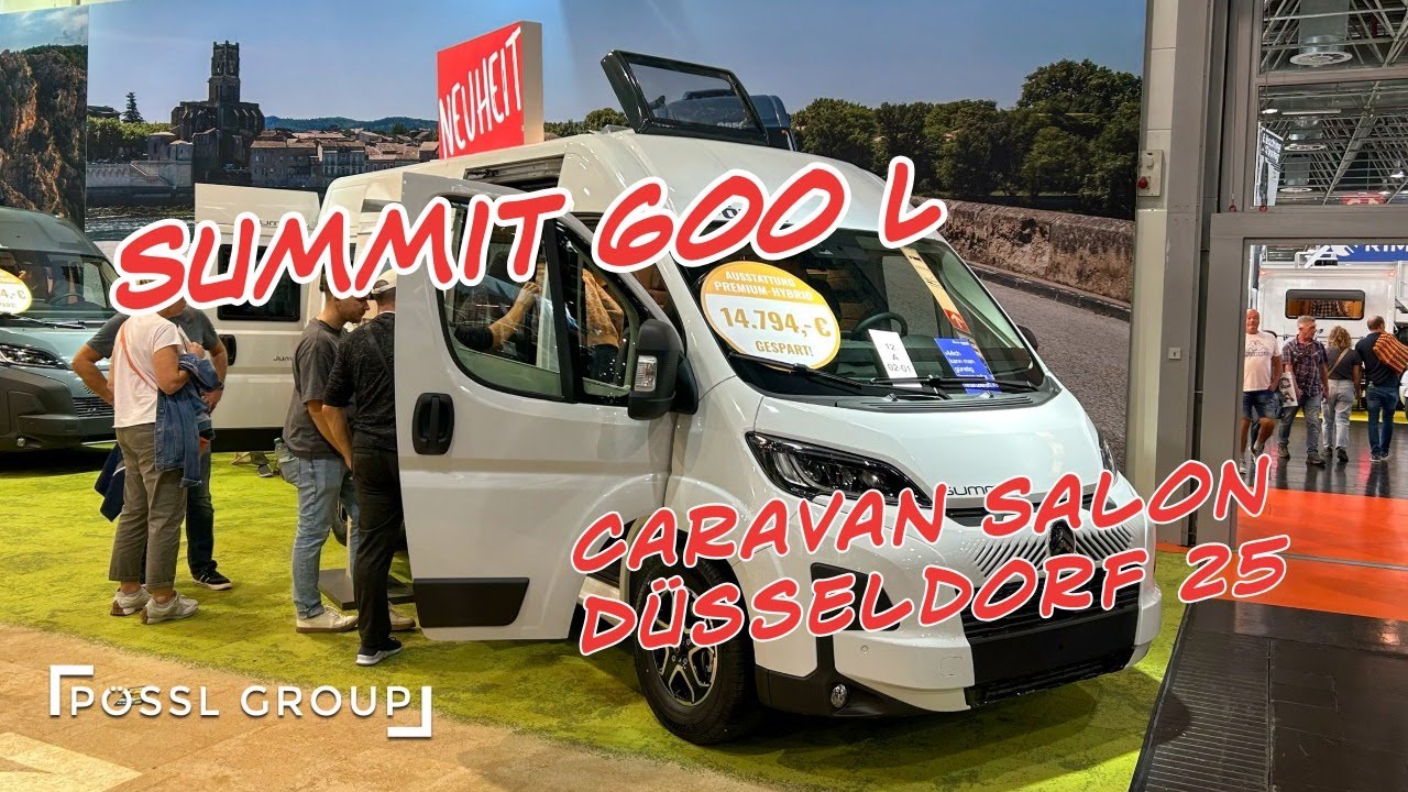 Pössl Summit 600 L auf dem Caravan Salon 2025 live erleben