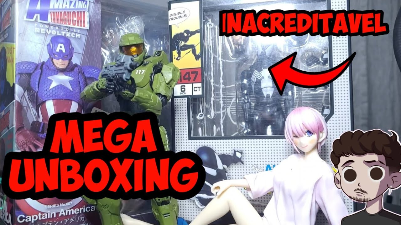 MEGA UNBOXING mas eu to cansado da Anjun e do Aliexpress KK (SOCORRO!!!)