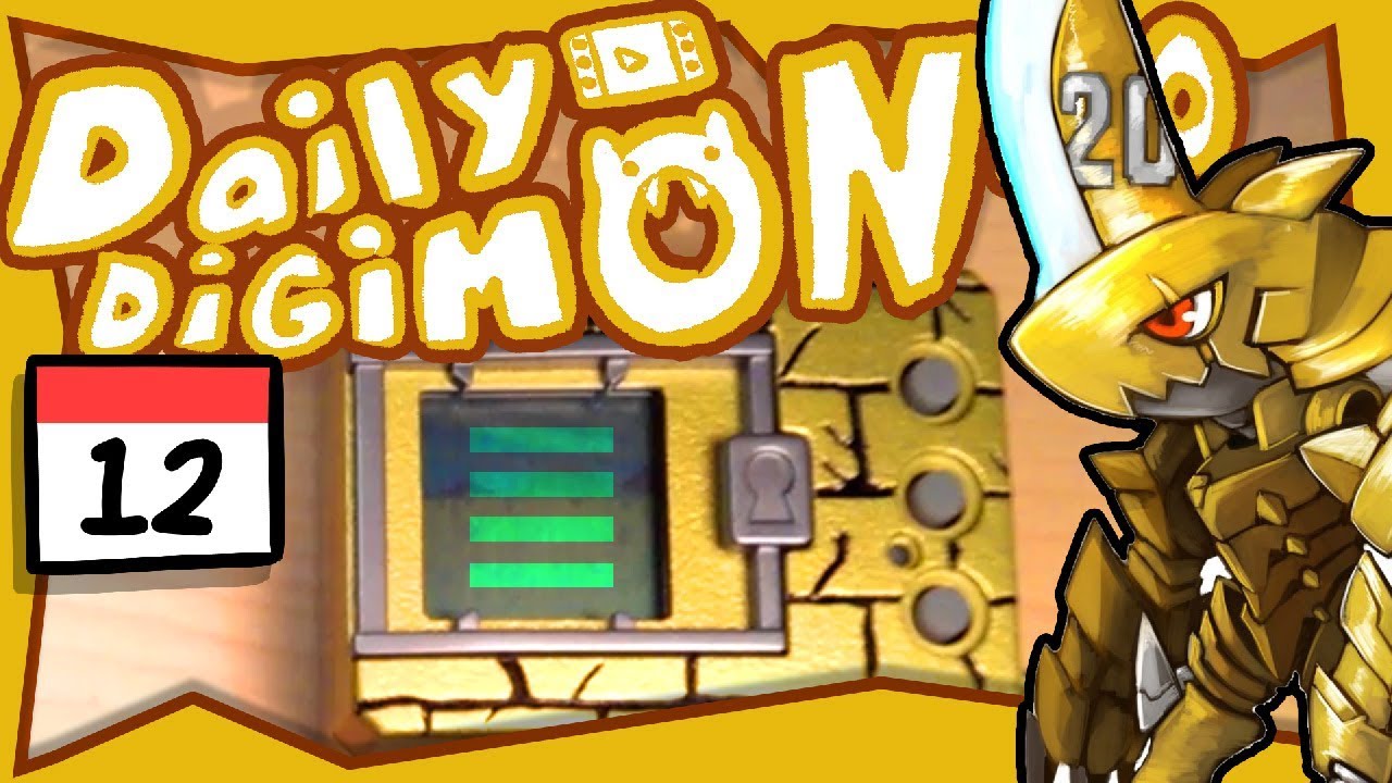 GOLD ZUBAMON VERSION! (Digimon Ver.20th V-Pet Diary, Day 12) - CWK