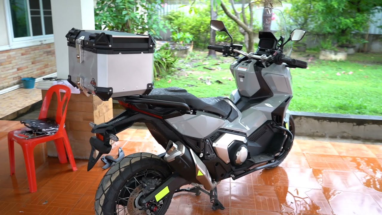 Honda​ X-adv​ 2021​: Ep2 แรคท้าย​ SRC​ พร้อมกล่อง 45 ลิตร​ และกันล้ม​Bikers​ ติดตั้งรีวิวละเอียด!!