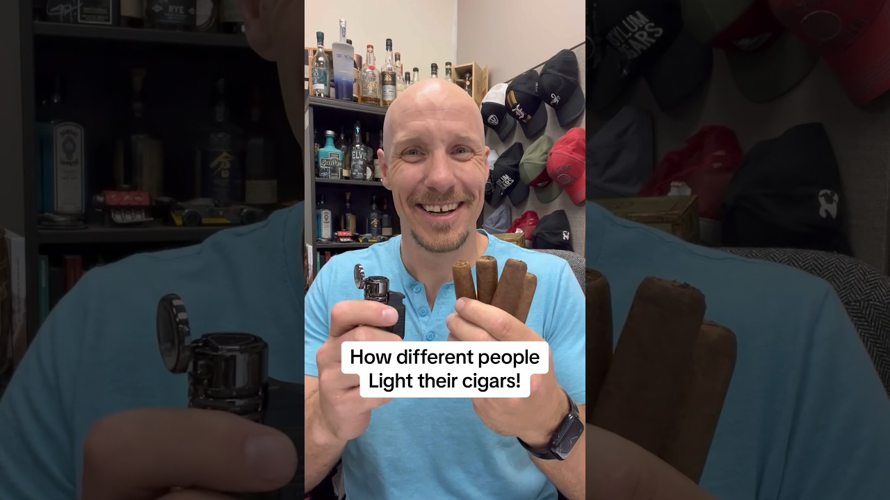 4 classic cigar lighting styles! #cigars #cigarsdaily