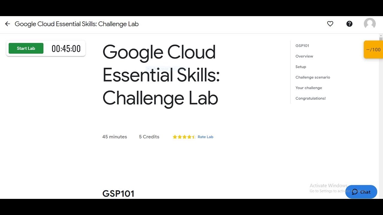 Google cloud essentials: Challenge lab