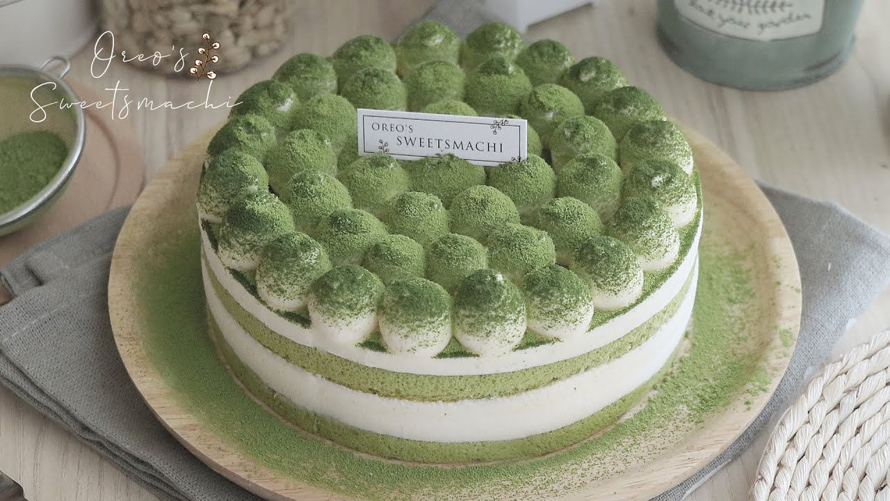 抹茶提拉米蘇作法 附簡易蛋糕片作法 輕鬆做出生日蛋糕 Matcha Tiramisu