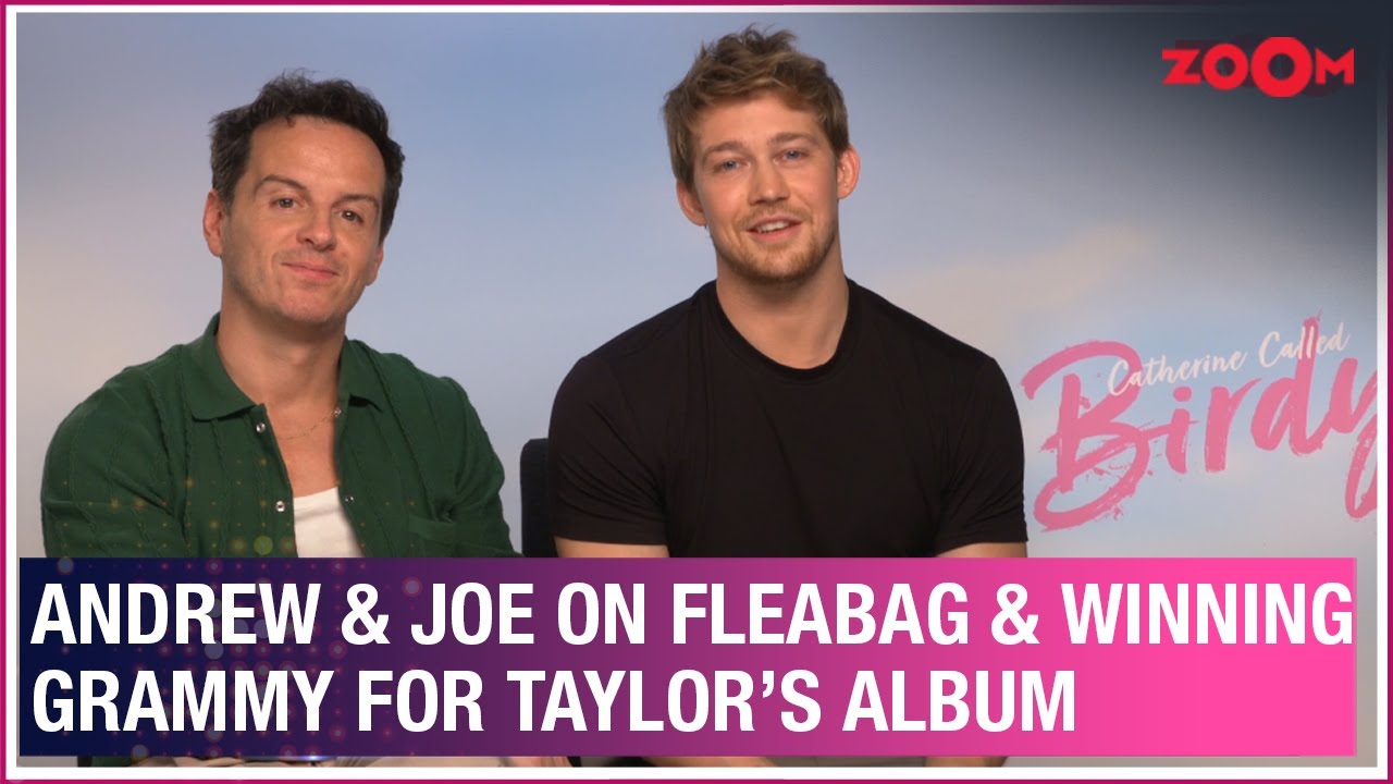 Andrew Scott & Joe Alwyn on Catherine Called Birdy winning Grammy for Taylor Swift’s album & Fleabag