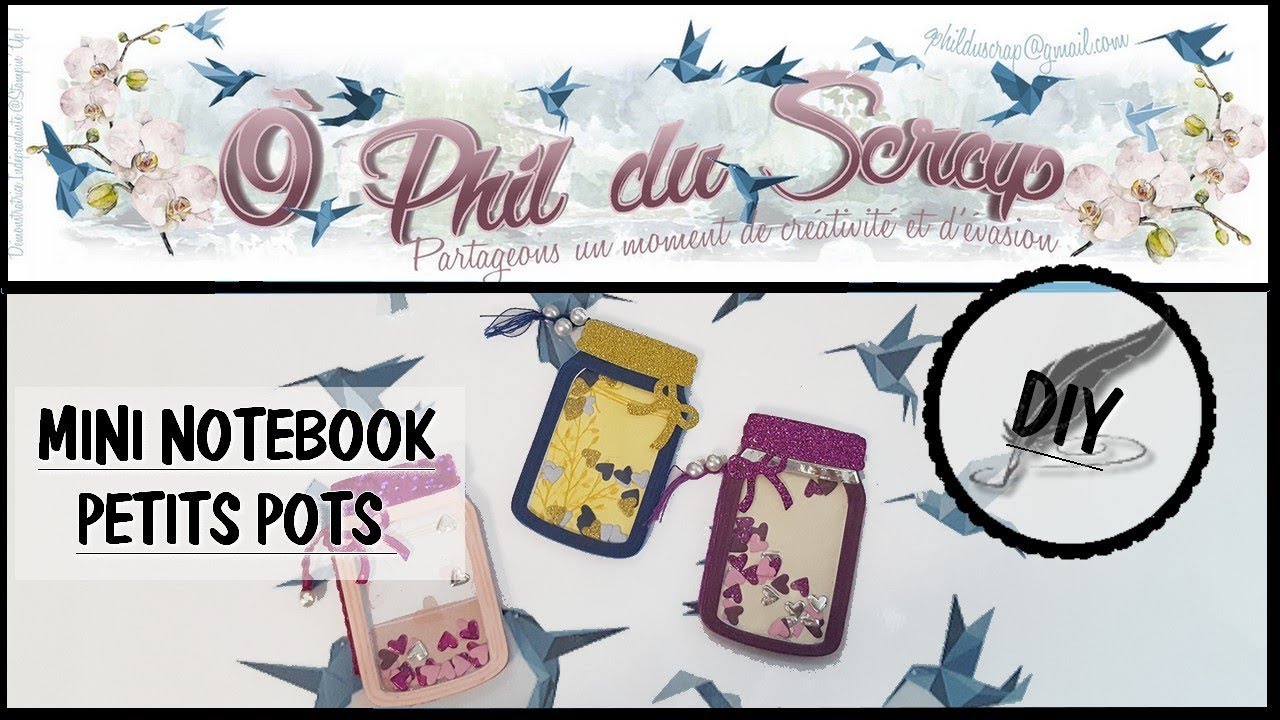 DIY : MINI NOTEBOOK PETIT POT