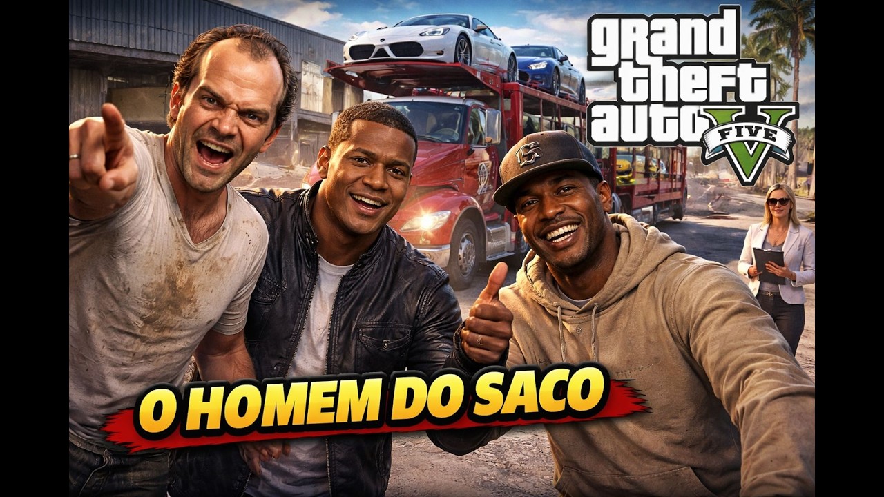 HOMEM DO SACO - GTA V