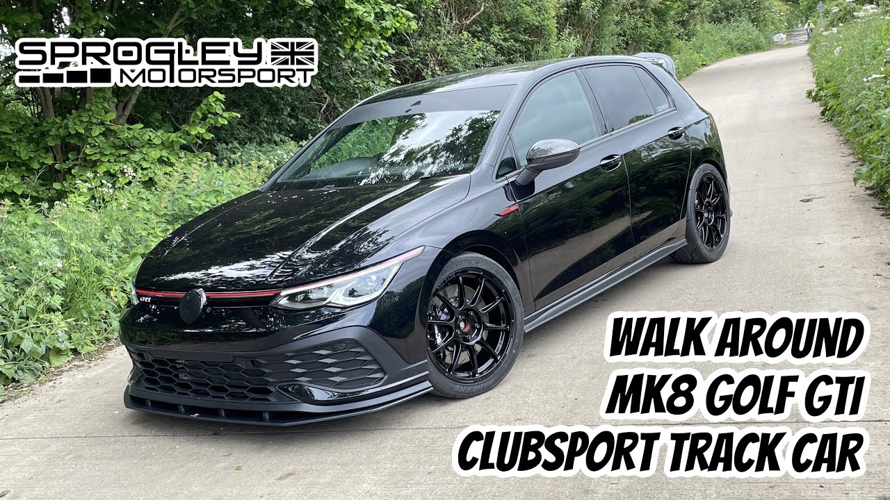 Walk Around of our Sprogley Motorsport Mk8 VW Golf GTI Clubsport Track Car