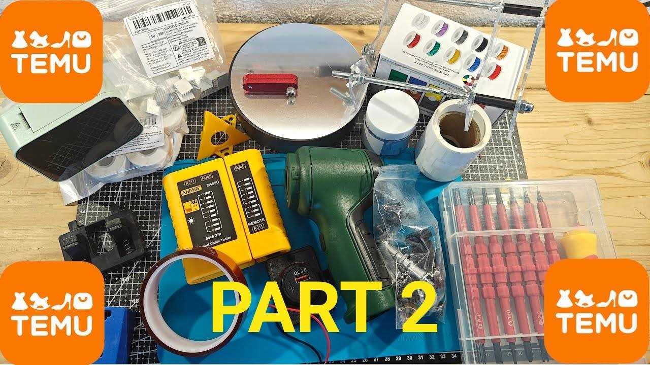 Cheap TEMU tools you didn't know you needed (Unboxing haul) PART 2