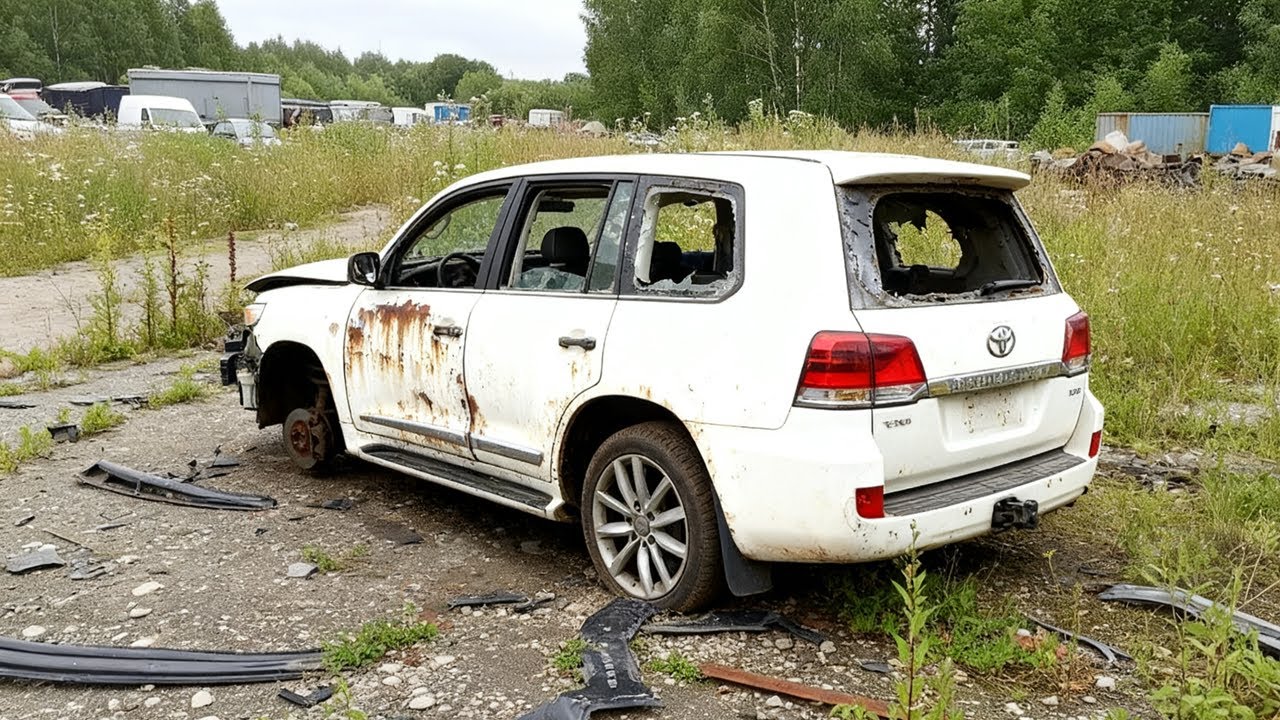 Restoring a Decade Driven Toyota Land Cruiser for a College Bound Son!  #landcruiser