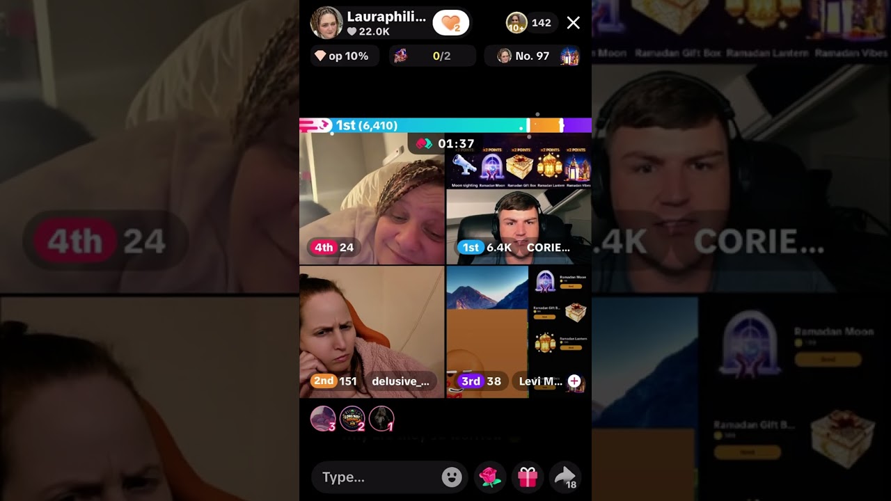 TikTok drama between Cory wild and Laura today