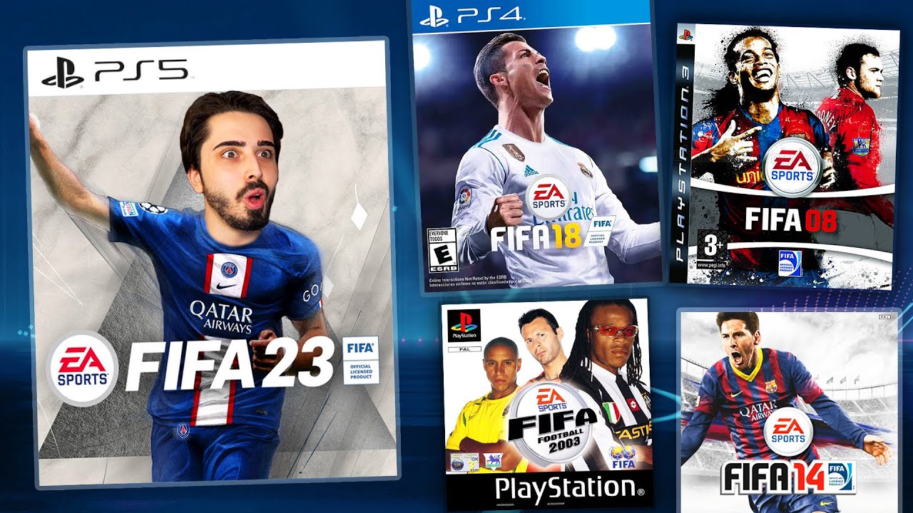 TÜM FIFA OYUNLARININ KAPAK YILDIZLARI İLE REBUILD! (FIFA 1993 - FIFA 23) // FIFA 23 KARİYER MODU